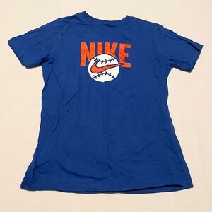 Nike Baseball Kids Youth Tshirt Graphic Shirt Size Large Tee
